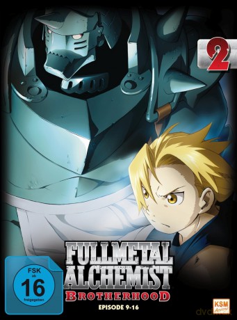 Fullmetal Alchemist: Brotherhood - Volume 2 - Folge 09-16 [2DVD]