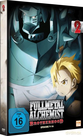 Fullmetal Alchemist: Brotherhood - Volume 2 - Folge 09-16 [2DVD]