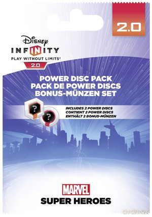 Disney Infinity 2.0: Marvel Super Heroes - Zestaw 2 dysków mocy [GRA]