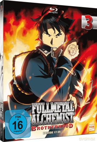 Fullmetal Alchemist: Brotherhood - Volume 3 - Folge 17-24 [Blu-Ray]
