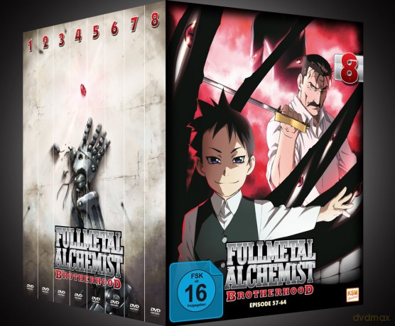 Fullmetal Alchemist: Brotherhood - Volume 4 - Folge 25-32 [2DVD]
