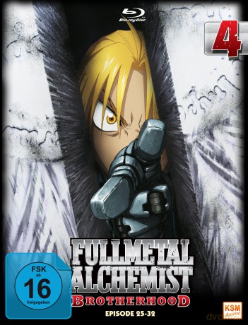 Fullmetal Alchemist: Brotherhood - Volume 4 - Folge 25-32 [Blu-Ray]