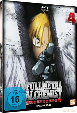 Fullmetal Alchemist: Brotherhood - Volume 4 - Folge 25-32 [Blu-Ray]