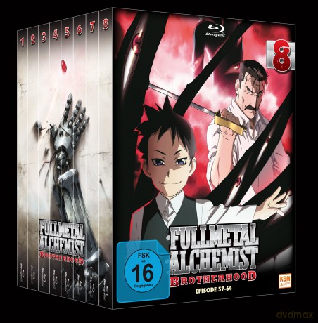 Fullmetal Alchemist: Brotherhood - Volume 4 - Folge 25-32 [Blu-Ray]