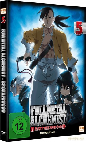 Fullmetal Alchemist: Brotherhood - Volume 5 - Folge 33-40 [2DVD]