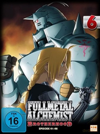 Fullmetal Alchemist: Brotherhood - Volume 6 - Folge 41-48 [2DVD]