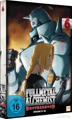 Fullmetal Alchemist: Brotherhood - Volume 6 - Folge 41-48 [2DVD]