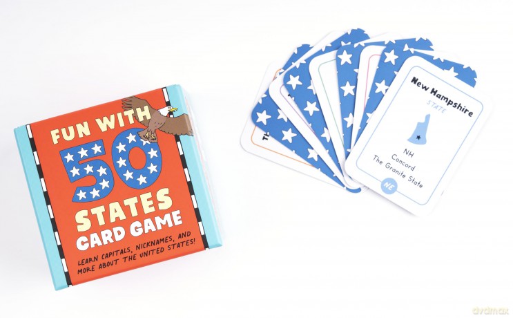 Zeitgeist: Fun With 50 States Card Game