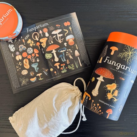 Fungarium 1000 Piece Jigsaw Puzzl [KSIĄŻKA]