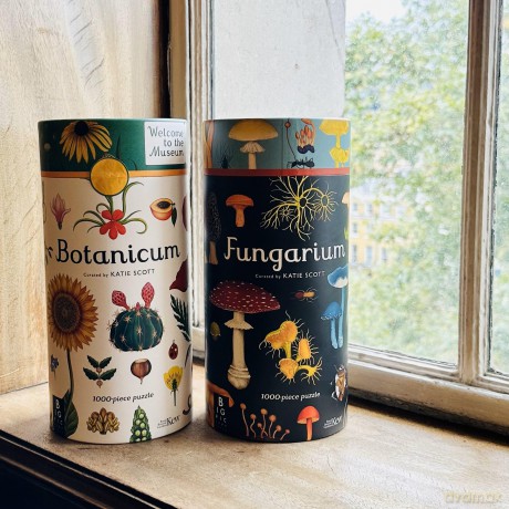 Fungarium 1000 Piece Jigsaw Puzzl [KSIĄŻKA]
