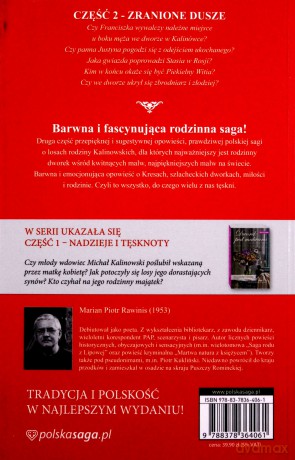 Dworek pod malwami. Część 2. Zranione dusze - Marian Piotr Rawinis [KSIĄŻKA]
