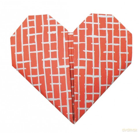 Funny Origami. Hearts. 20 sheets 15x15 cm