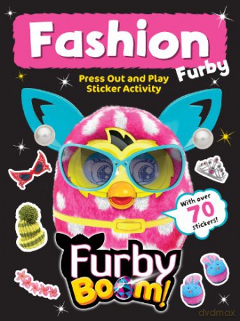 Furby Press Out And Play Sticker Activity Fashion [KSIĄŻKA]