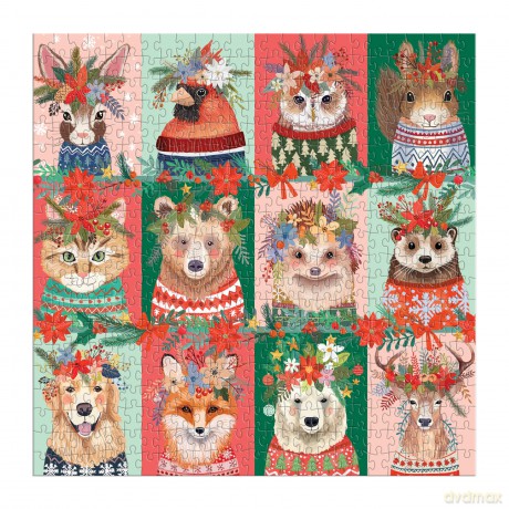 Furry And Bright 500 Piece Puzzle [KSIĄŻKA]