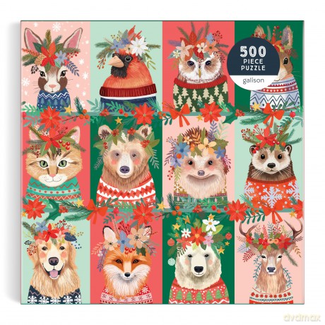Furry And Bright 500 Piece Puzzle [KSIĄŻKA]