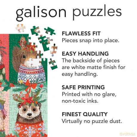 Furry And Bright 500 Piece Puzzle [KSIĄŻKA]