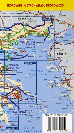Grecja kontynentalna. Przewodnik Marco Polo z atlasem drogowym - Klaus Botig [KSIĄŻKA]