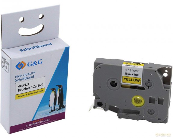 G&G: G&G Schriftband Brother P-Touch Tze-621