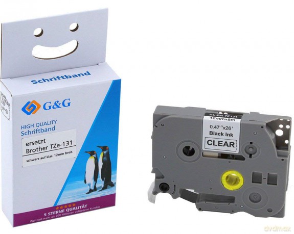 G&G: G&G Schriftband Brother TZe-131 338443,