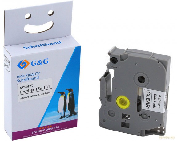 G&G: G&G Schriftband Brother TZe-131 338443,