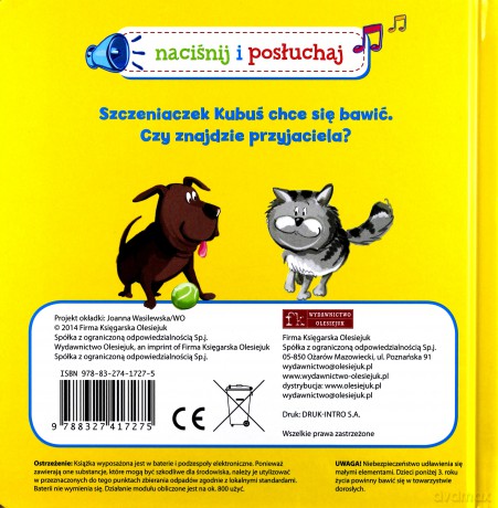 Hauuuu! Naciśnij i posłuchaj - Anna Wiśniewska [KSIĄŻKA]