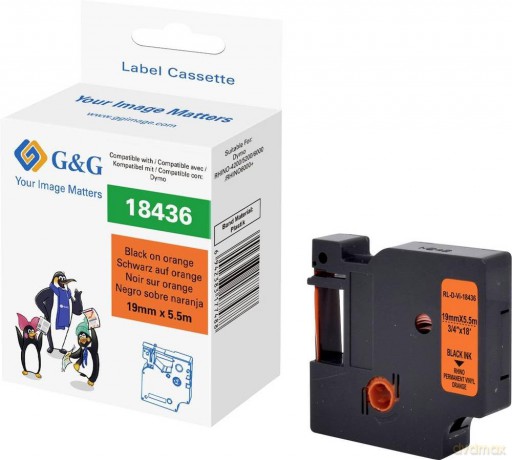 G&G: G&G Schriftband RHINO 21695 ersetzt DYM
