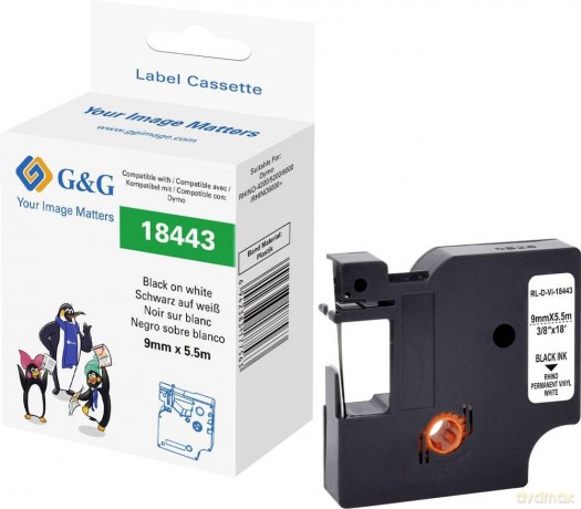 G&G: G&G Schriftband RHINO 21706 ersetzt DYM