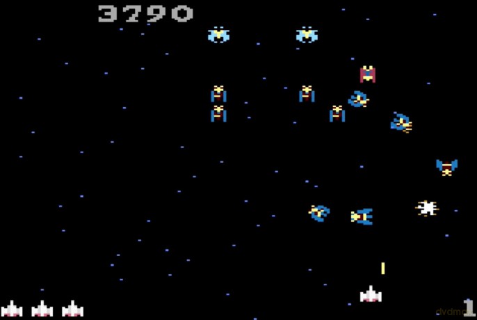 Galaga (Atari 2600+/ 2700+/ 2700) Cartridge Englisch