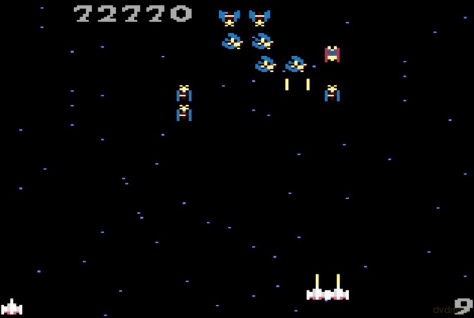 Galaga (Atari 2600+/ 2700+/ 2700) Cartridge Englisch