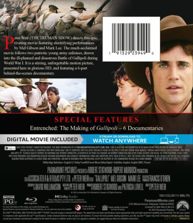 Gallipoli [Blu-Ray]