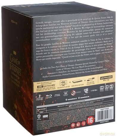 Game Of Thrones - Seizoen 1 - 8 [Blu-Ray]
