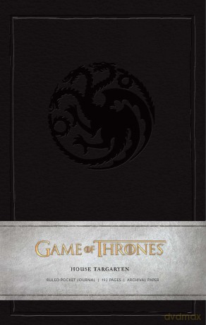Game of Thrones House Targaryen Ruled Pocket Journal [KSIĄŻKA]
