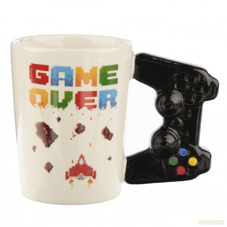 GAME OVER - Video Game - Mug with 3D Han