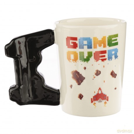 GAME OVER - Video Game - Mug with 3D Han