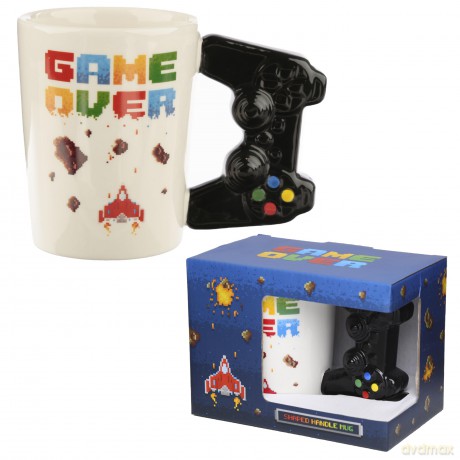 GAME OVER - Video Game - Mug with 3D Han