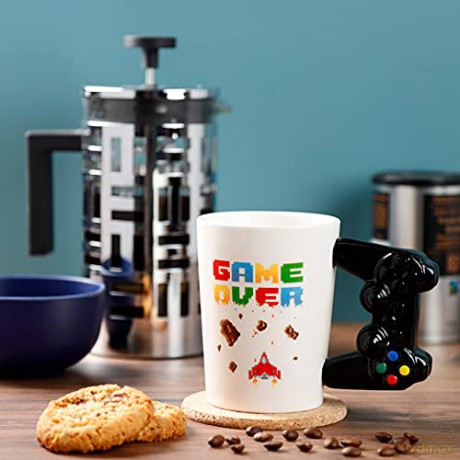 GAME OVER - Video Game - Mug with 3D Han