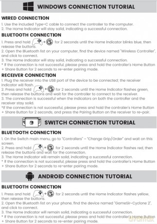 Gamesir Controller Cyclone 2 Tri-Mode Co