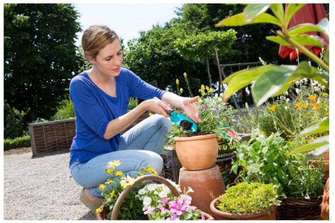 Gardena: GARDENA Blumenkelle Qualittsstahl mit D