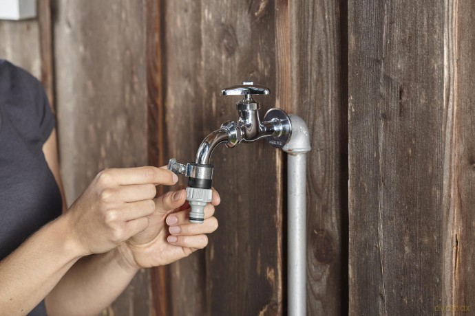Gardena: GARDENA Hahnverbinder Wasserdieb