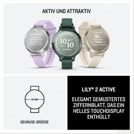 Garmin Smartwatch Lily 2 Active Creamgol