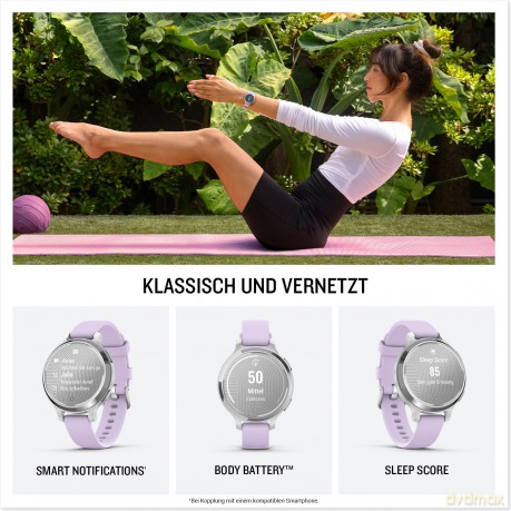 Garmin Smartwatch Lily 2 Active Silber