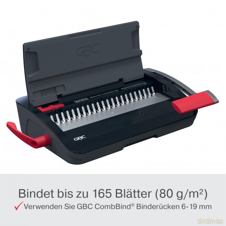 Gbc: GBC CombBind CB12 Kunststoffbindegert