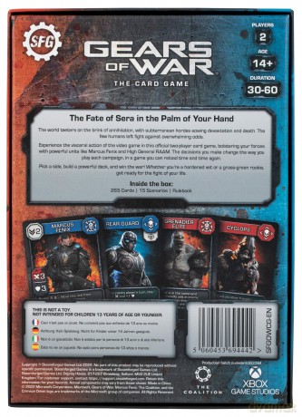 Steamforged Games Ltd: Gears Of War Card Game