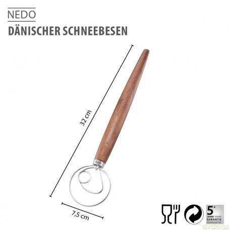 Gefu 14353 Dnischer Schneebesen NEDO