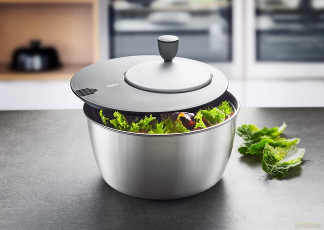 Gefu 28180 Salatschleuder ROTARE, Edelst