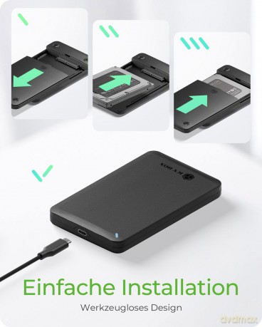 Geh. IcyBox ext. 2.5" SATA USB 3.2 Gen 2