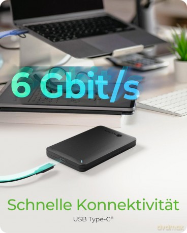Geh. IcyBox ext. 2.5" SATA USB 3.2 Gen 2