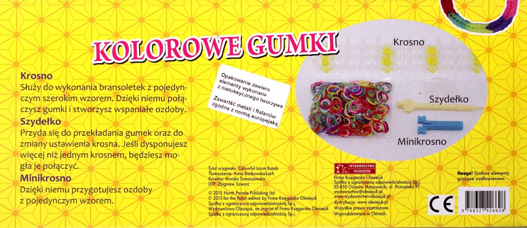 Modne kolorowe gumki. Zrób to sama