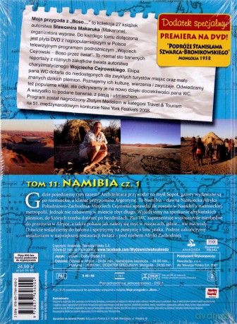 Moja przygoda z "Boso..." (Tom 11) Namibia część 1 - Sławomir Makaruk (booklet) [DVD]