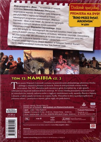 Moja przygoda z "Boso..." (Tom 12) Namibia część 2 - Sławomir Makaruk (booklet) [DVD]